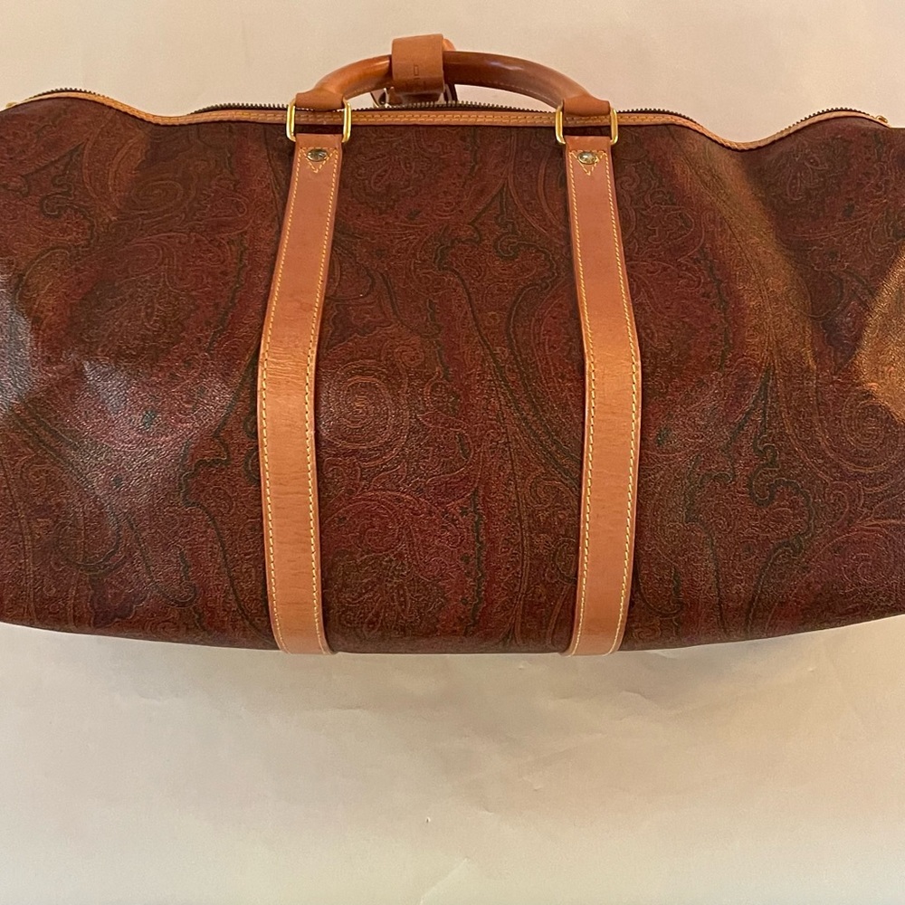 ETRO Paisley Travel Bag with Strap